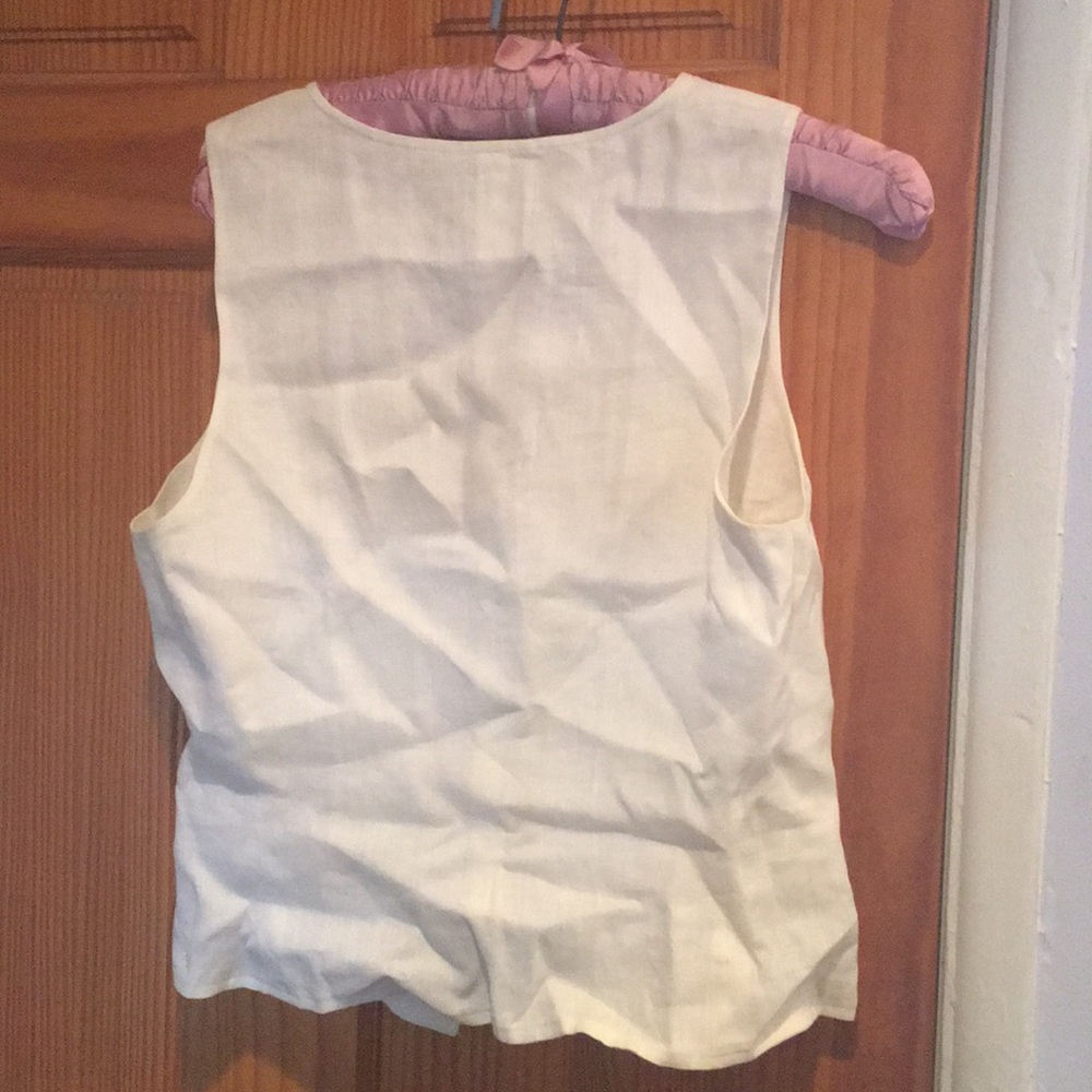 Armani Linen Vest